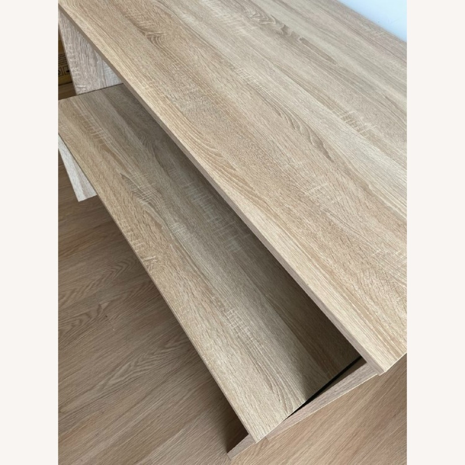 Wooden Dining Table with 2 Benches - image-2