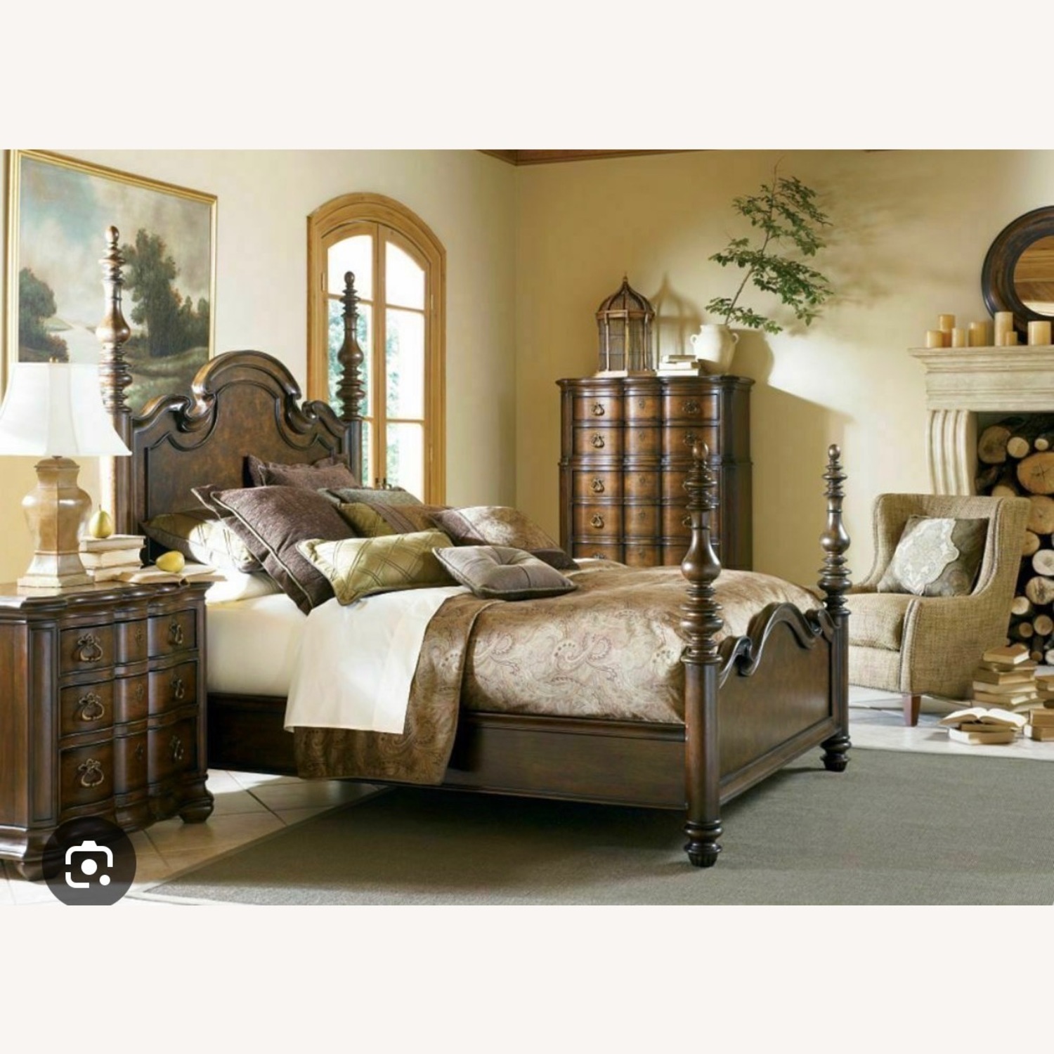 Thomasville Hills of Tuscany Queen Bed Frame - image-3
