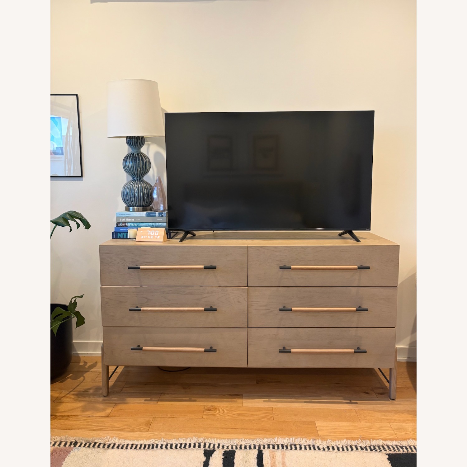 Four Hands Rosedale Natural Wood 6 Drawer Dresser - image-8