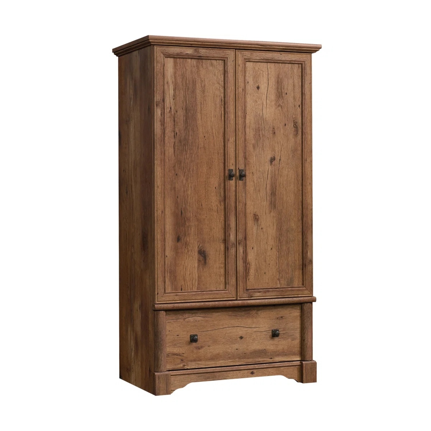 Wayfair Brown Wood Armoire - image-5