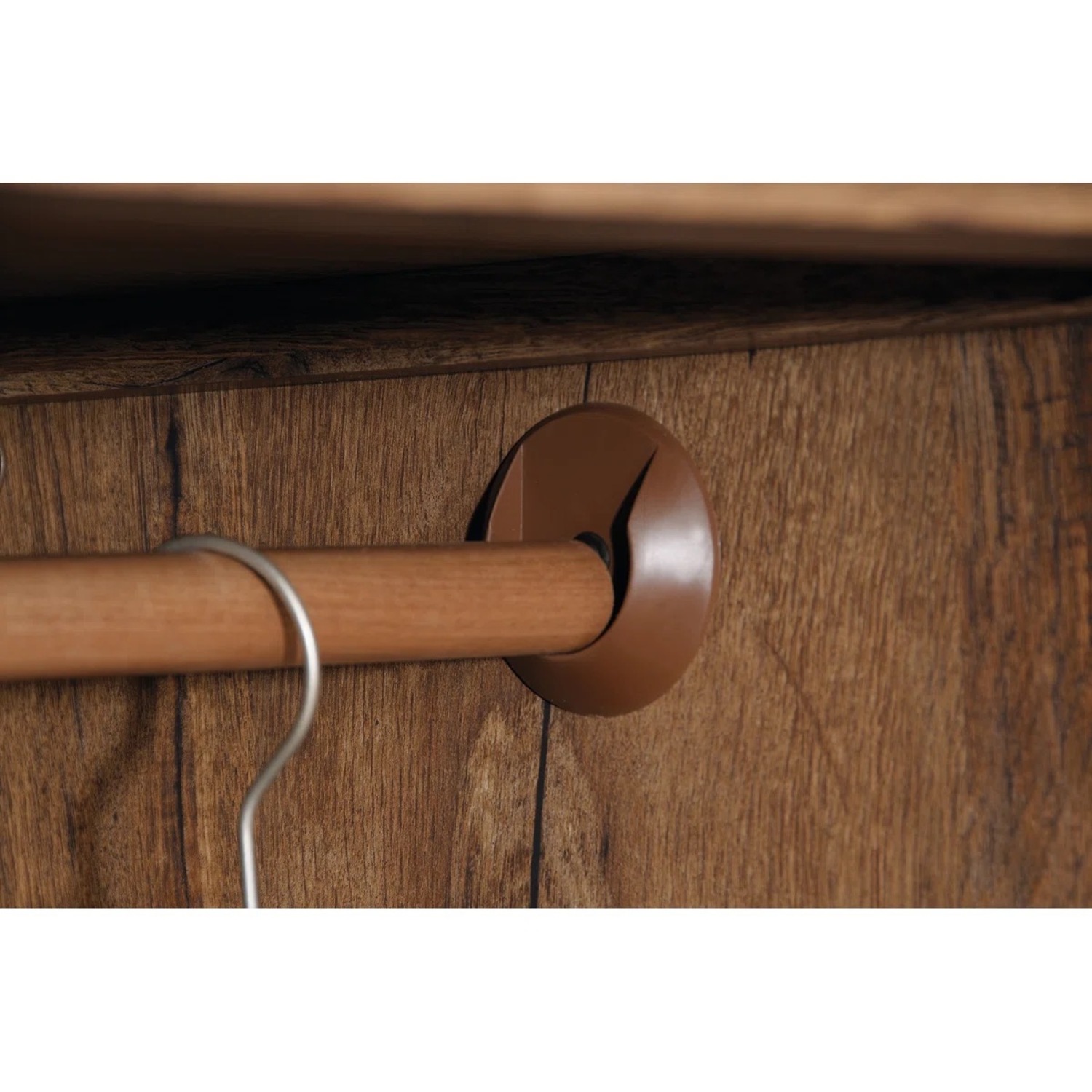 Wayfair Brown Wood Armoire - image-3