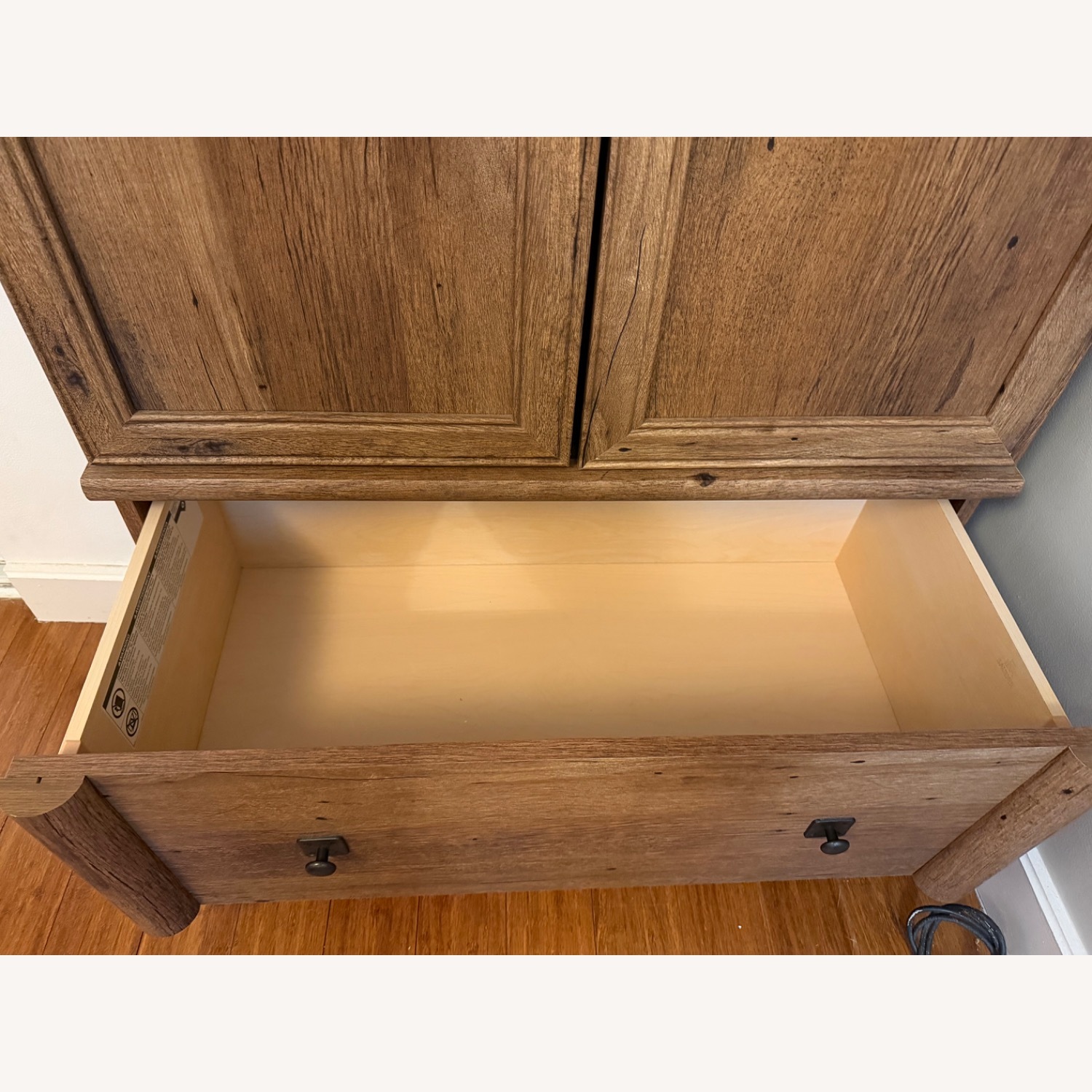 Wayfair Brown Wood Armoire - image-4