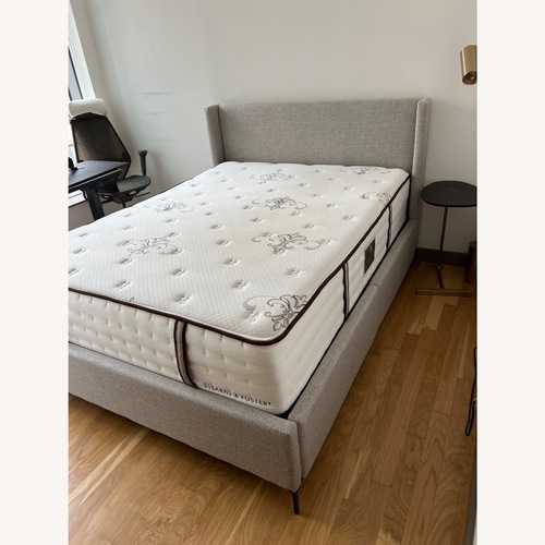Used West Elm Andes Side Storage Queen Bed for sale on AptDeco