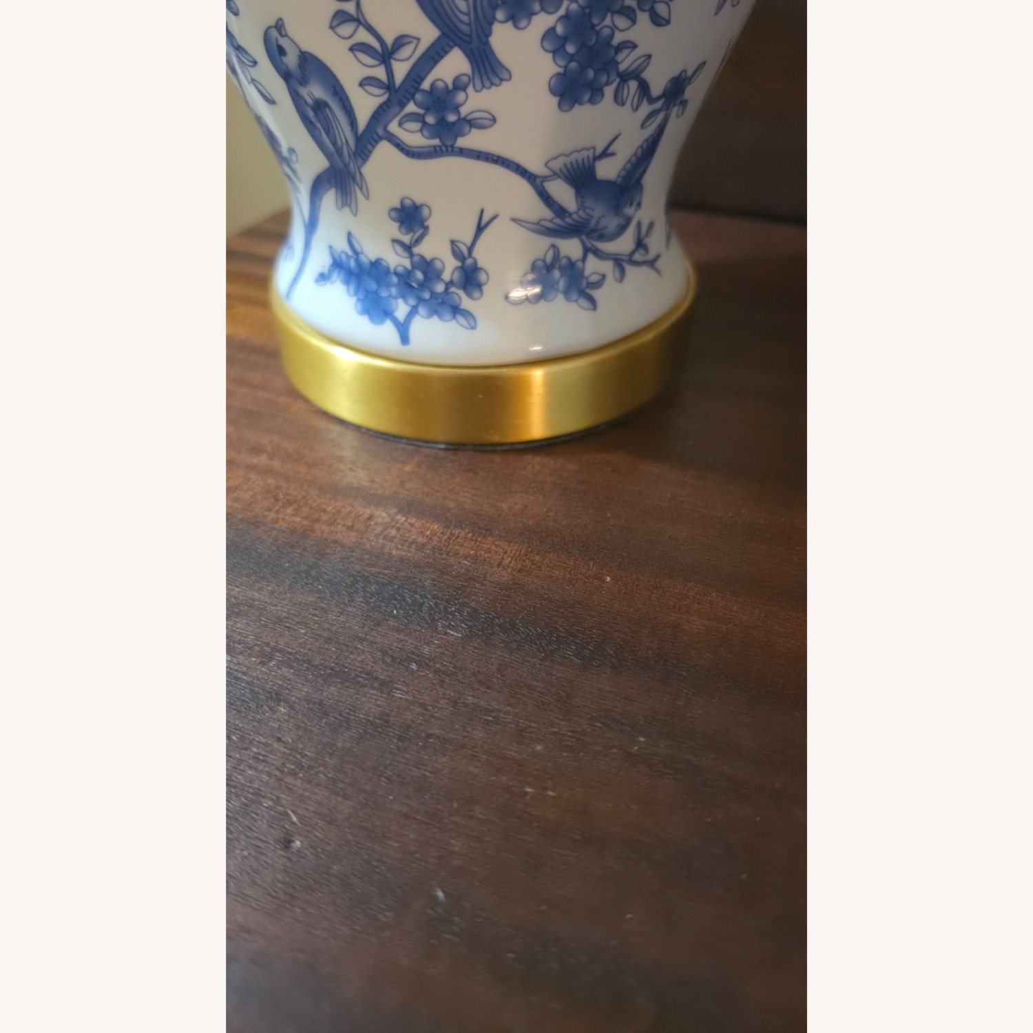 Asian Blue White Classic Floral Table Lamp  - image-13