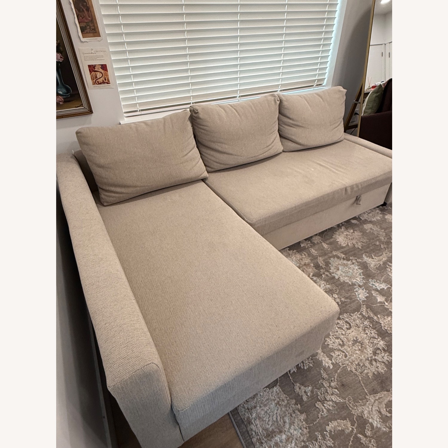 IKEA Friheten Sleeper Sectional With Extra Storage - image-3