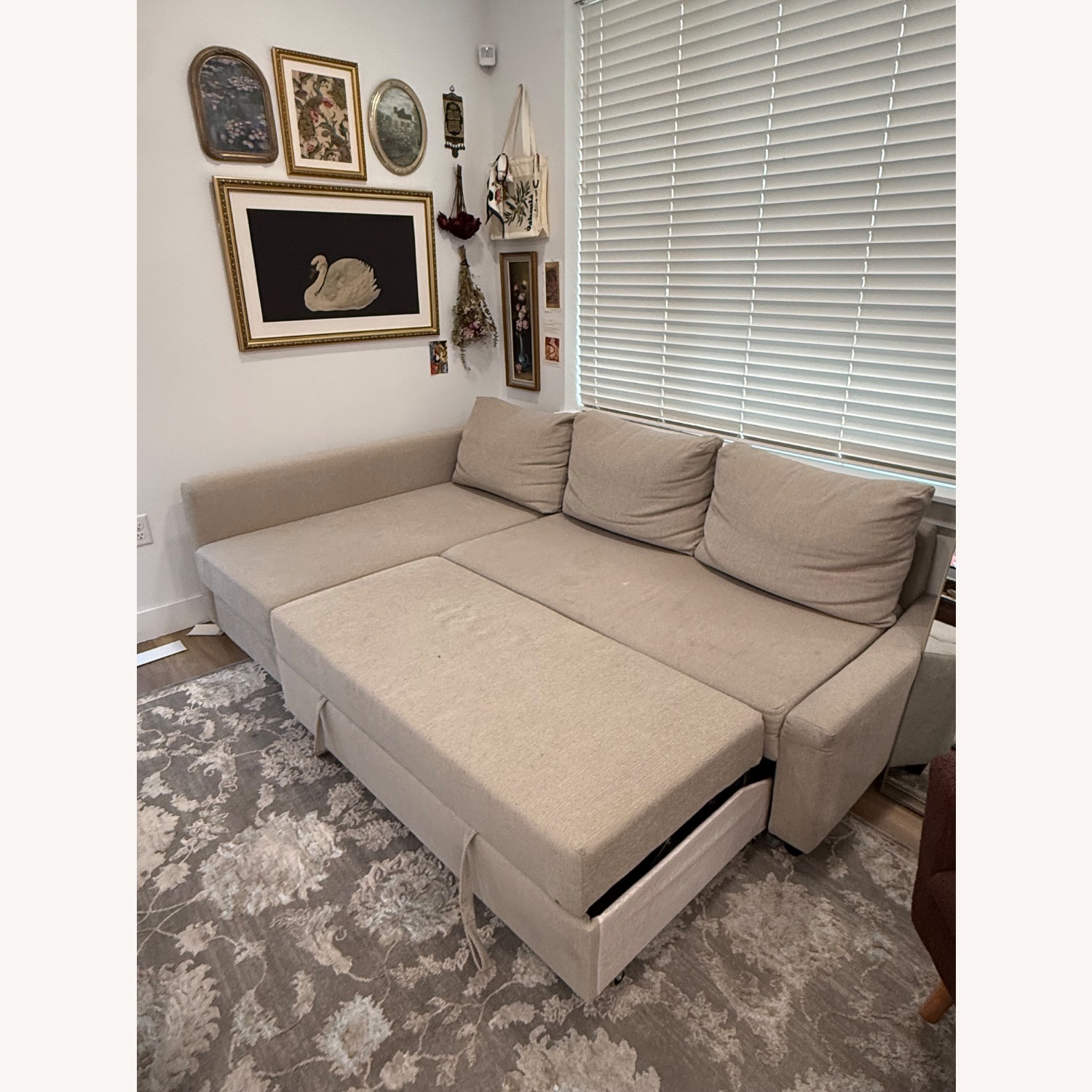 IKEA Friheten Sleeper Sectional With Extra Storage - image-1