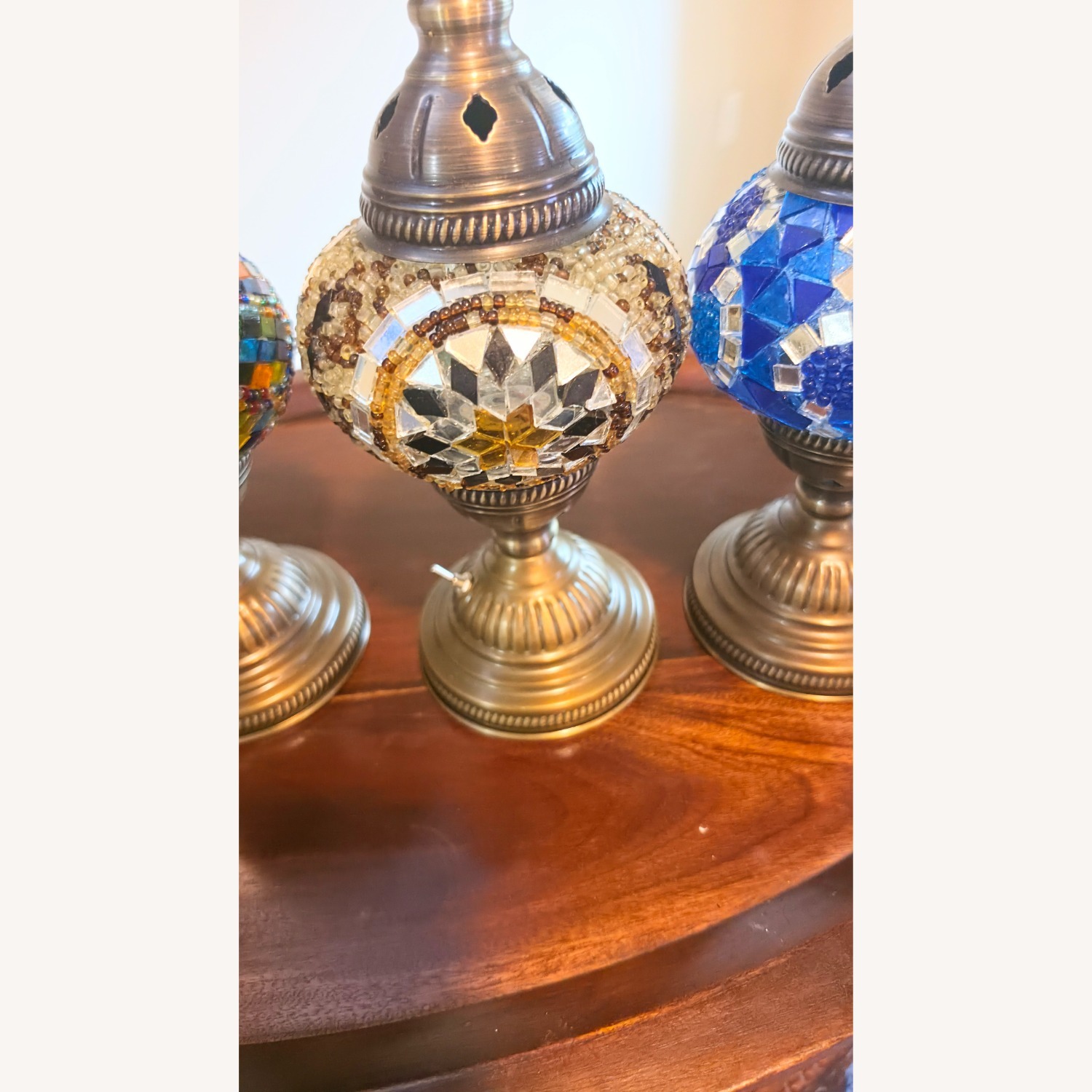 3  New Set of Mosaic Table Lampss - image-9