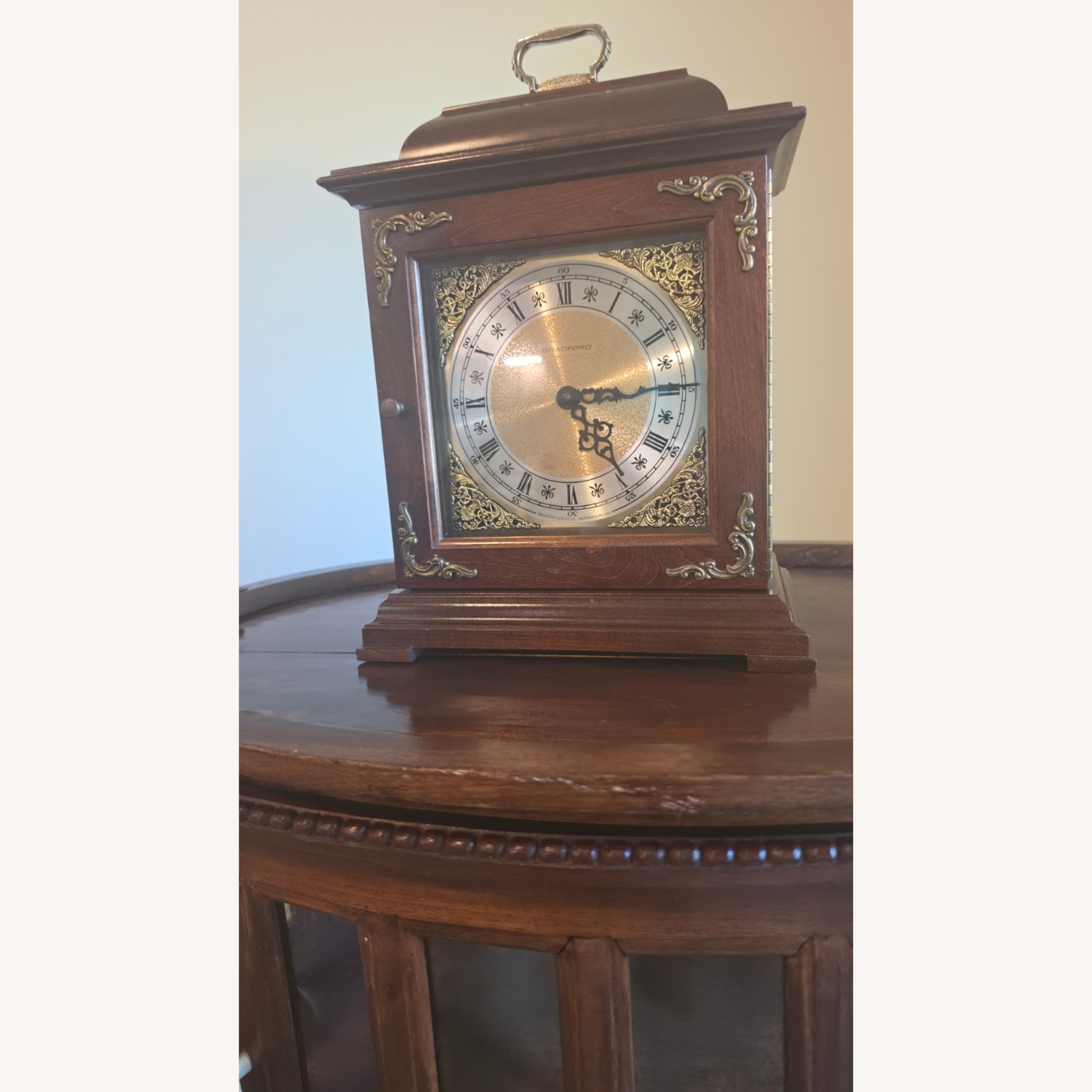 Bradford Cherry Wood Mantle Clock  - image-12