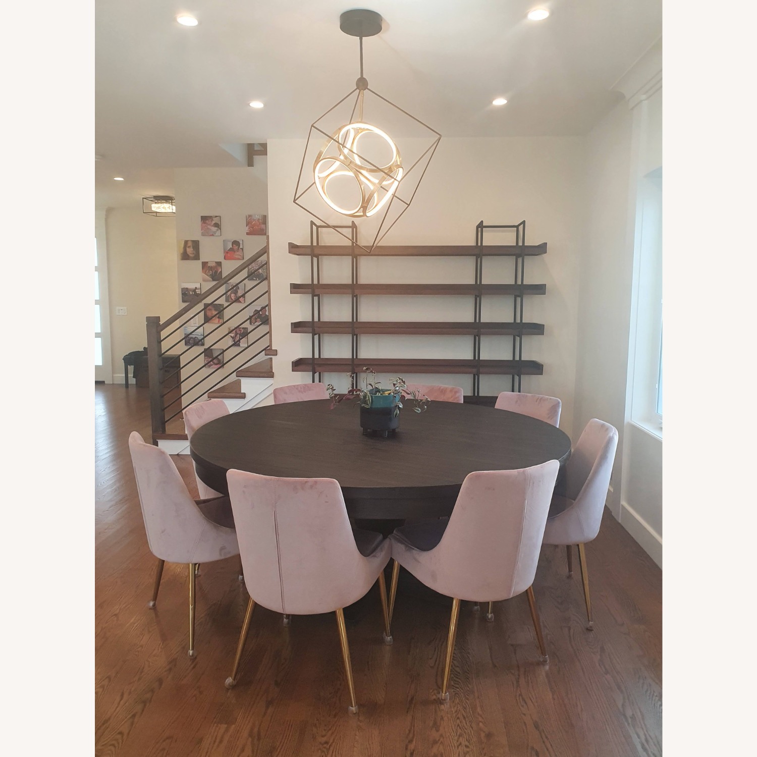 Restoration Hardware 72'' Round Dining Table - image-3