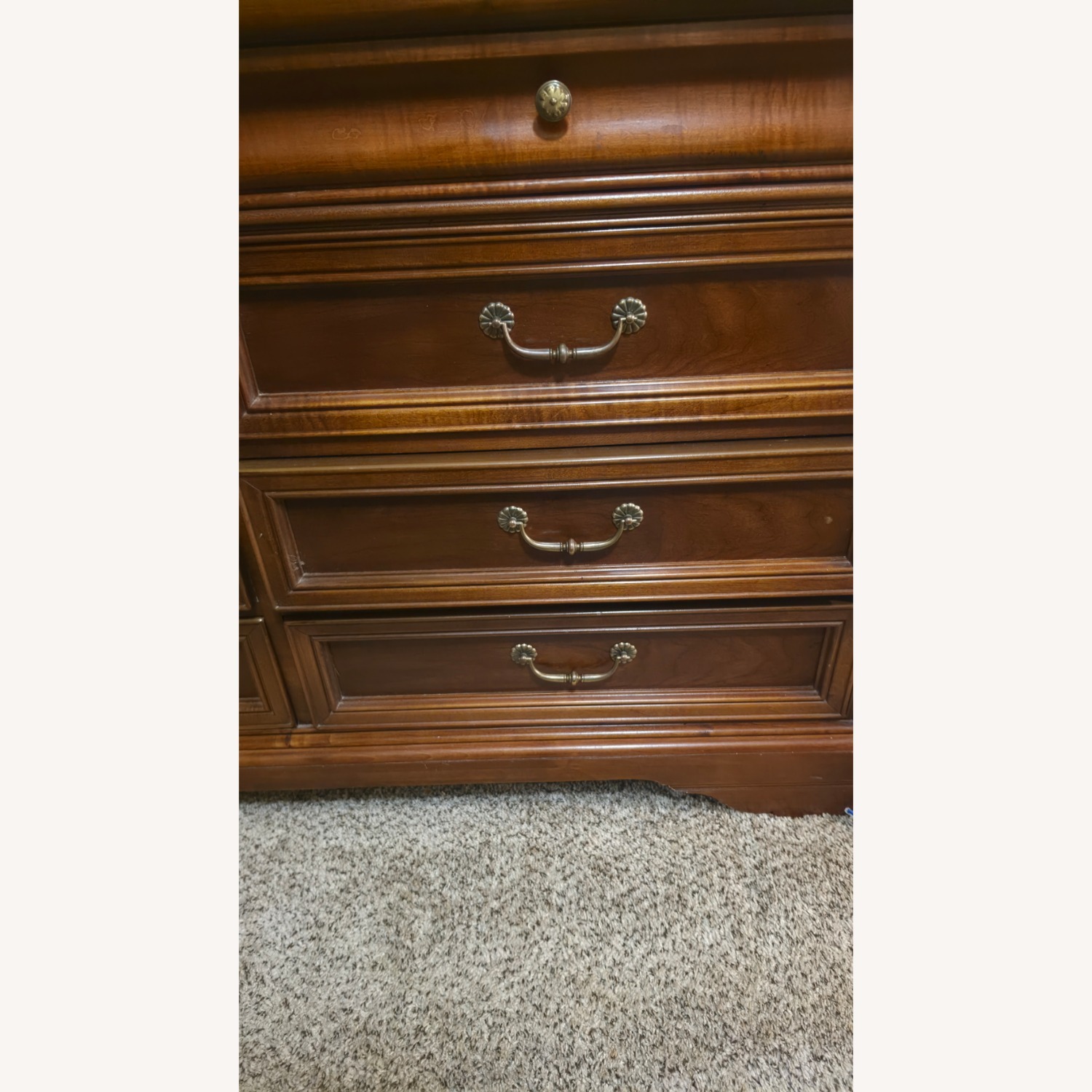 Lexington Cherry Wood Dresser - image-3