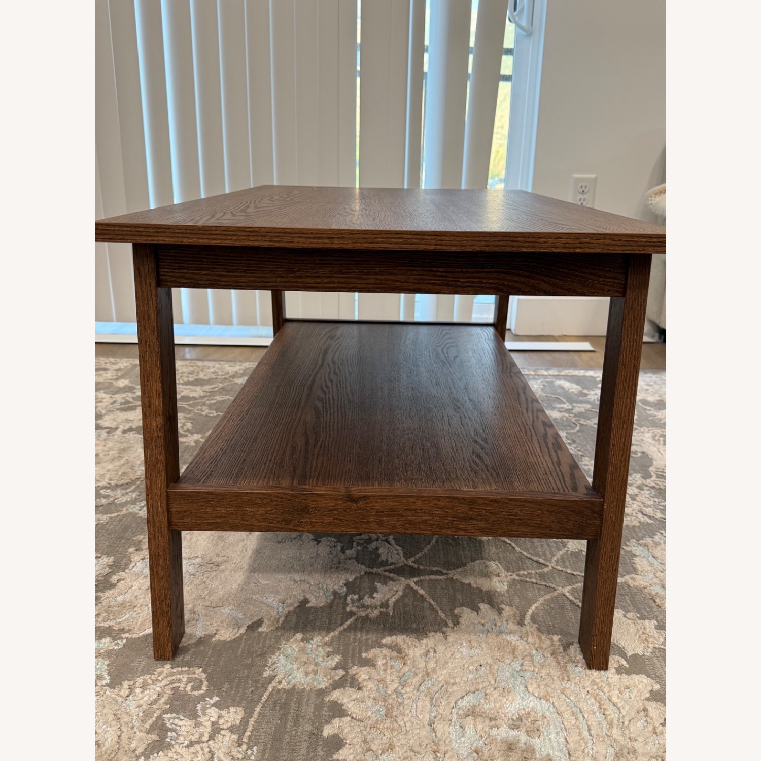 IKEA Dark Brown Wood Coffee Table - image-3