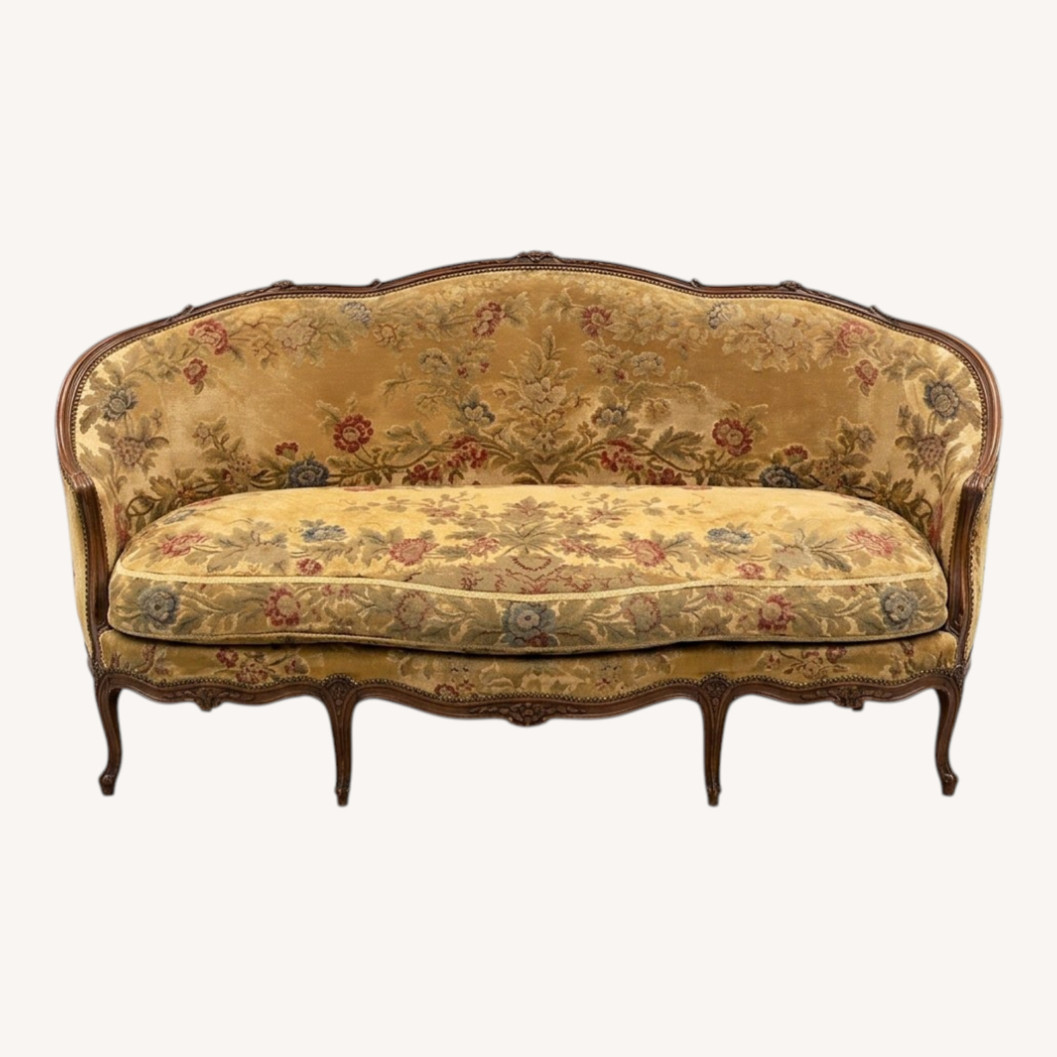 Vintage/Antique 3+ Seater Sofa - image-0