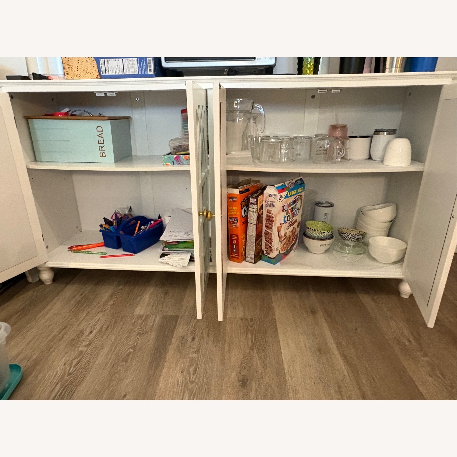 Amazon White Wood Dresser - image-2