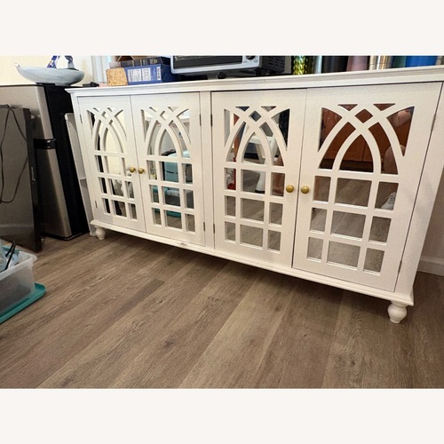 Used Amazon White Wood Dresser for sale on AptDeco