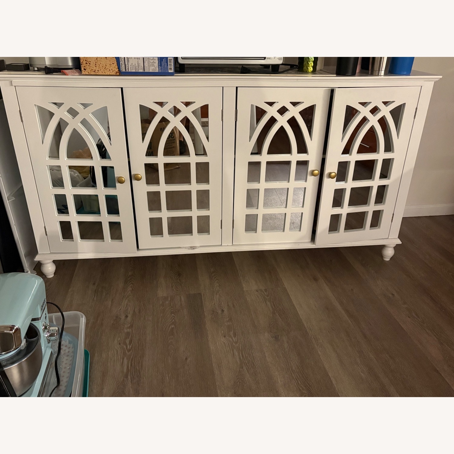 Amazon White Wood Dresser - image-3