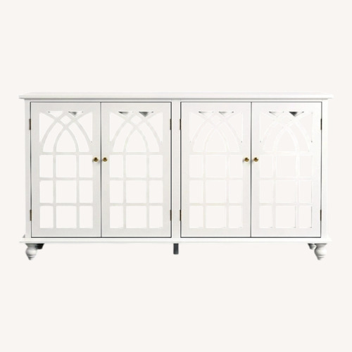 Used Amazon White Wood Dresser for sale on AptDeco