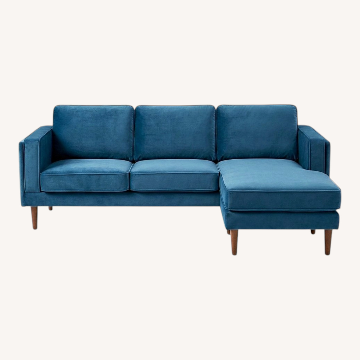 Albany Park Blue 3+ Seater Sofa - image-0