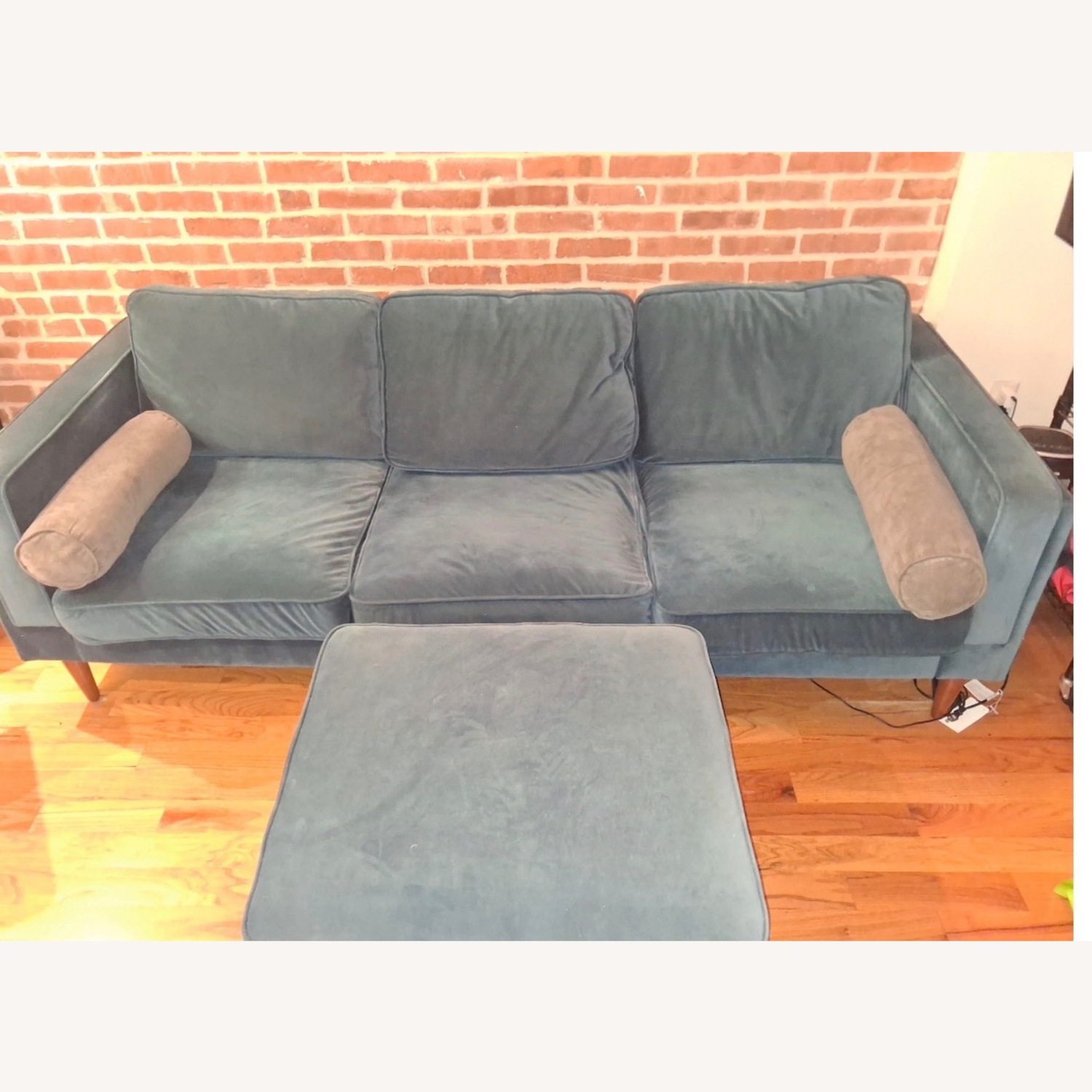 Albany Park Blue 3+ Seater Sofa - image-3