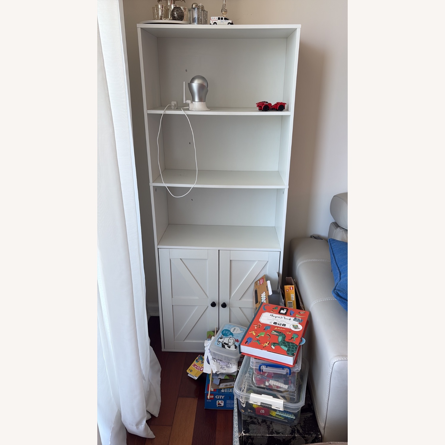 Bookcase With Closet - image-2