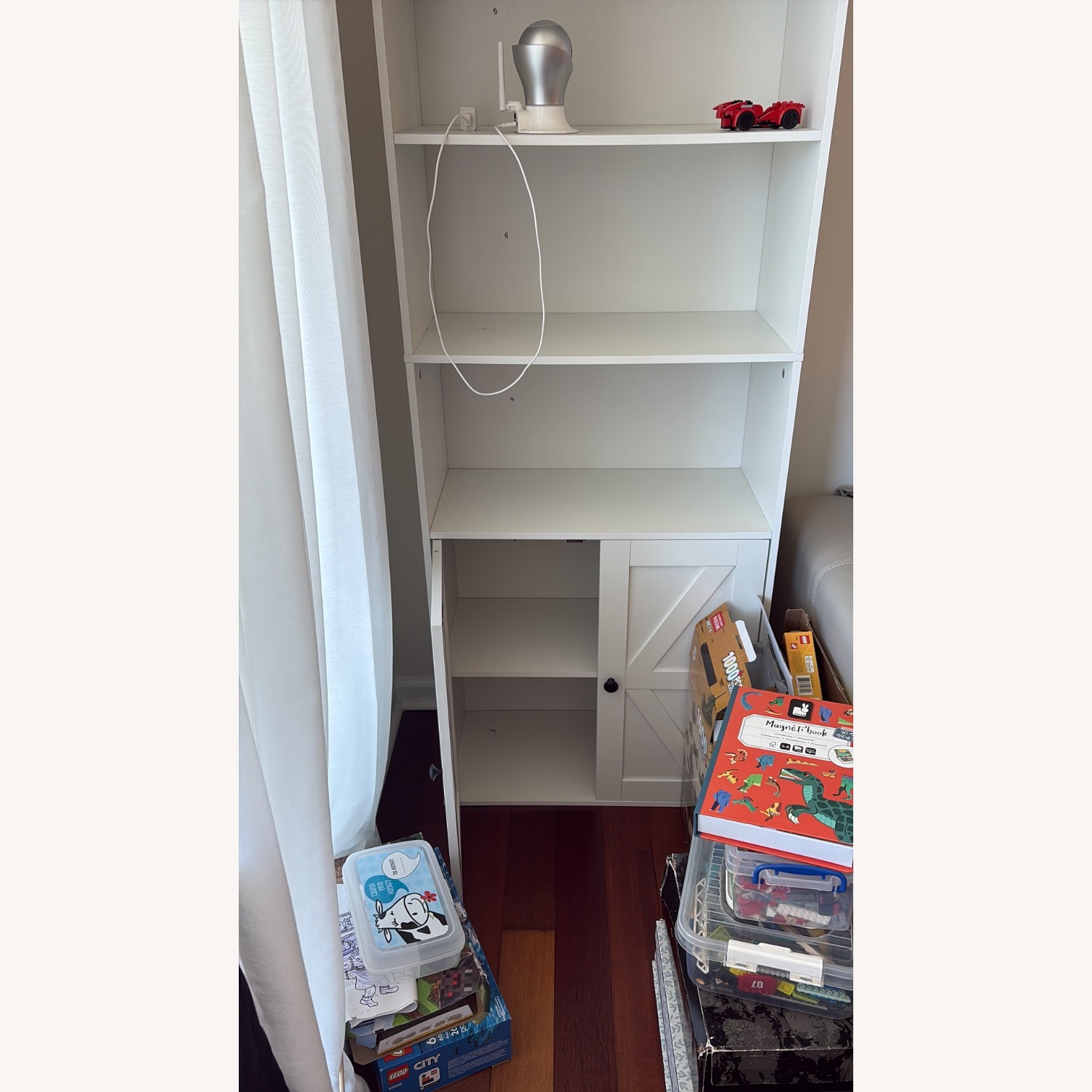 Bookcase With Closet - image-3