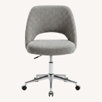 Light Gray Fabric Office Chair
