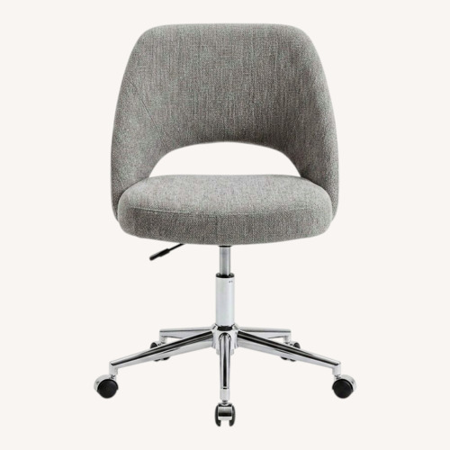 Used Light Gray Fabric Office Chair for sale on AptDeco