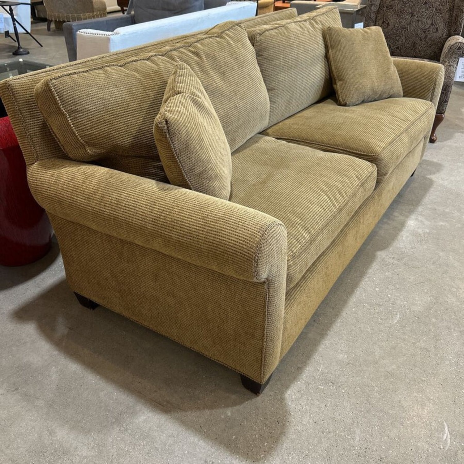 Room & Board Corduroy Roll-Arm Sofa - image-3