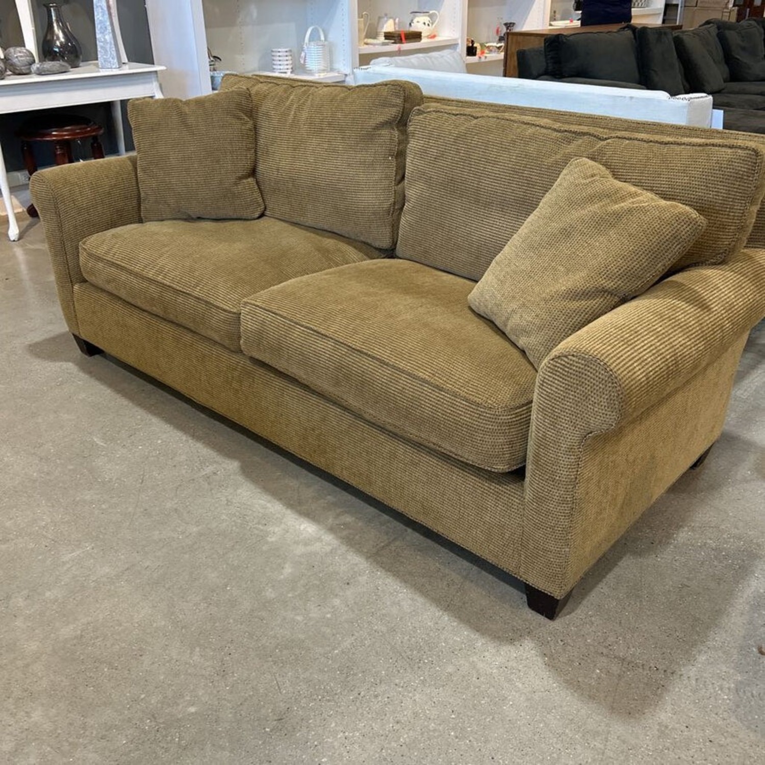 Room & Board Corduroy Roll-Arm Sofa - image-2