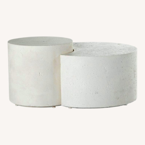 Used Lulu & Georgia Natural Concrete Coffee Table for sale on AptDeco