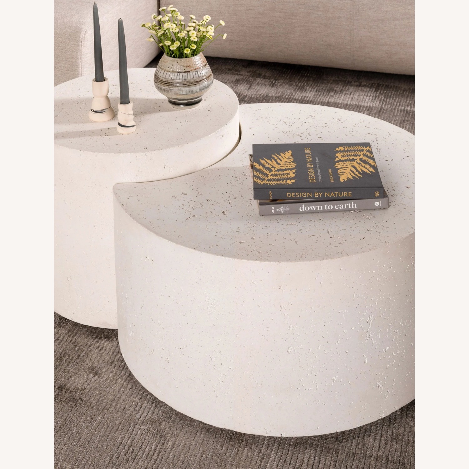 Lulu & Georgia Natural Concrete Coffee Table - image-2