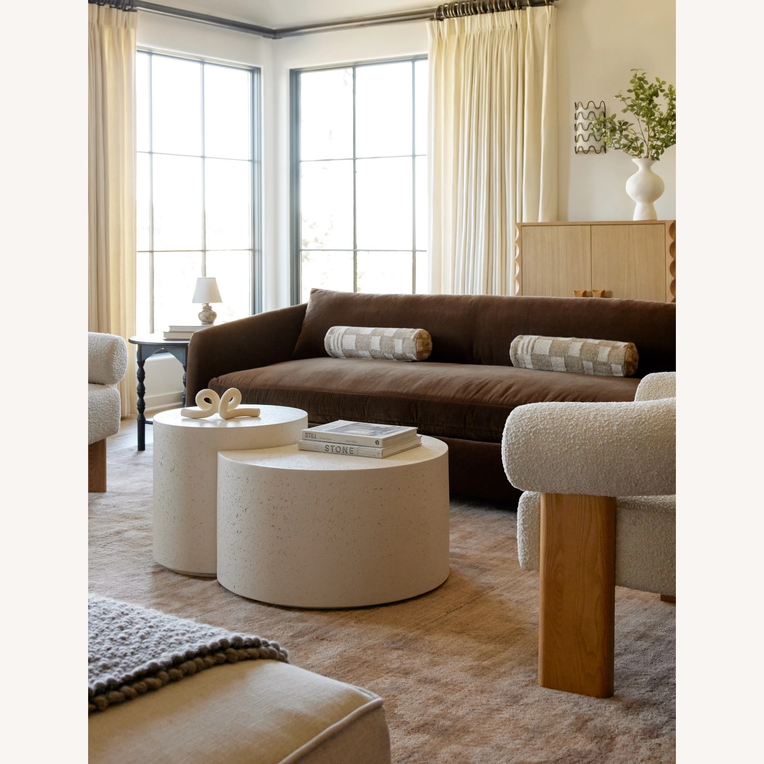 Lulu & Georgia Natural Concrete Coffee Table - image-5