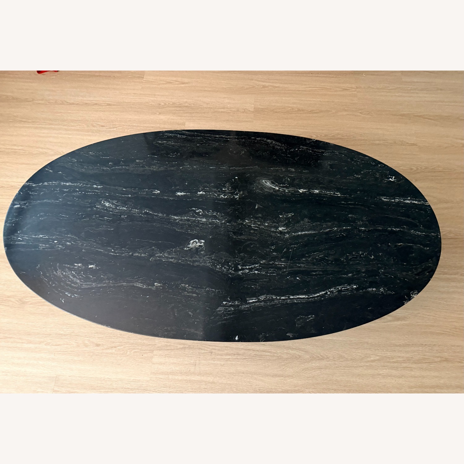 Vintage/Antique Finds Black Marble Coffee Table - image-4
