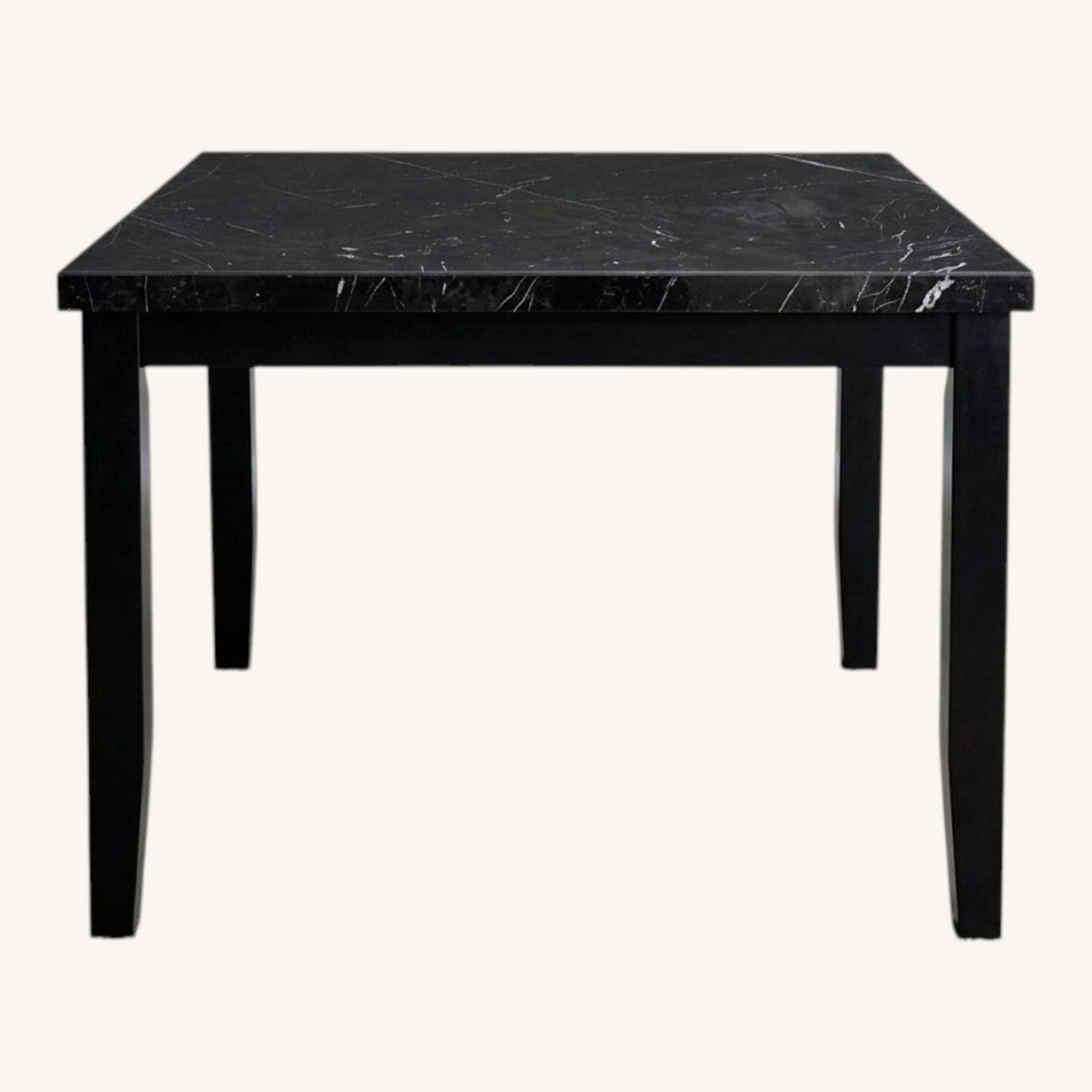 Black Marble Dining Table - image-0