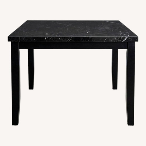 Used Black Marble Dining Table for sale on AptDeco