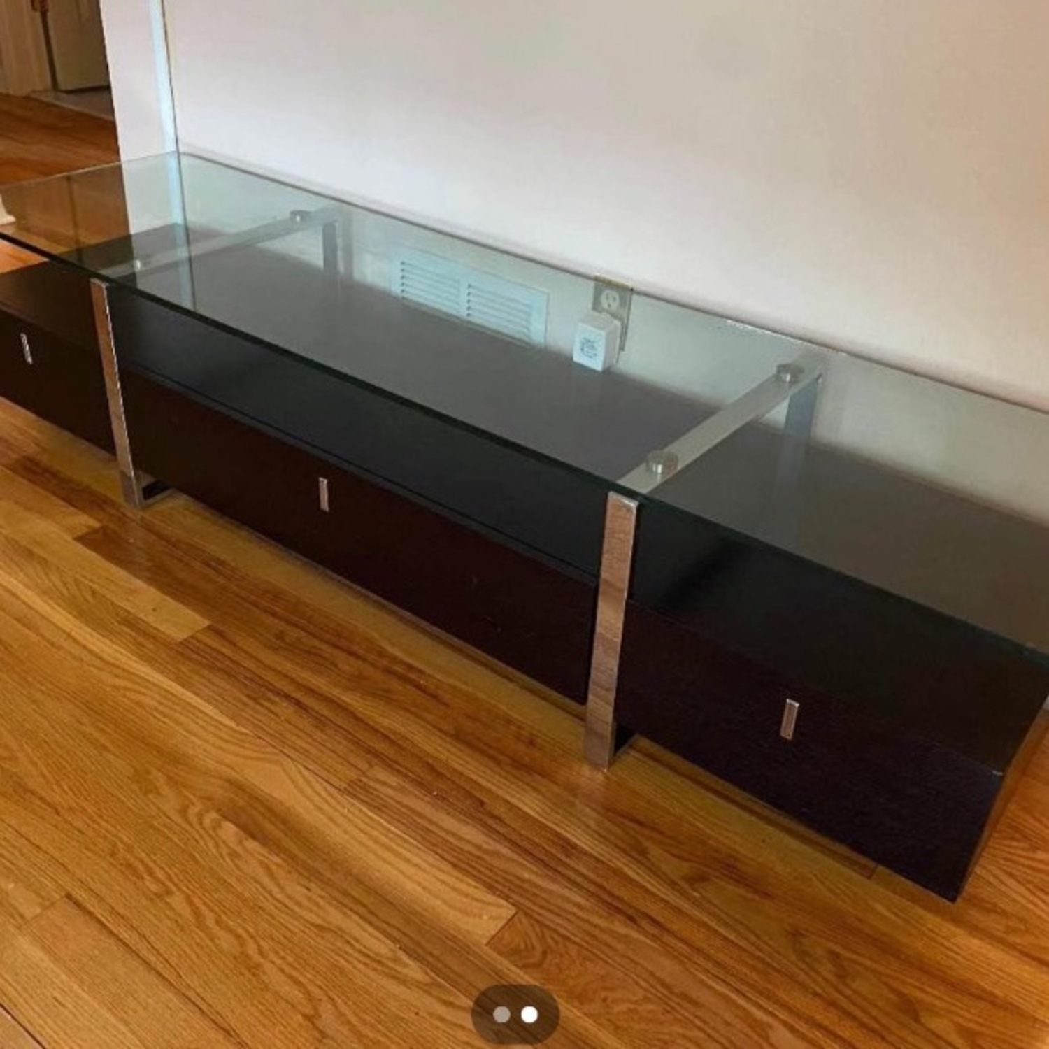Glass Top TV Stand - image-2
