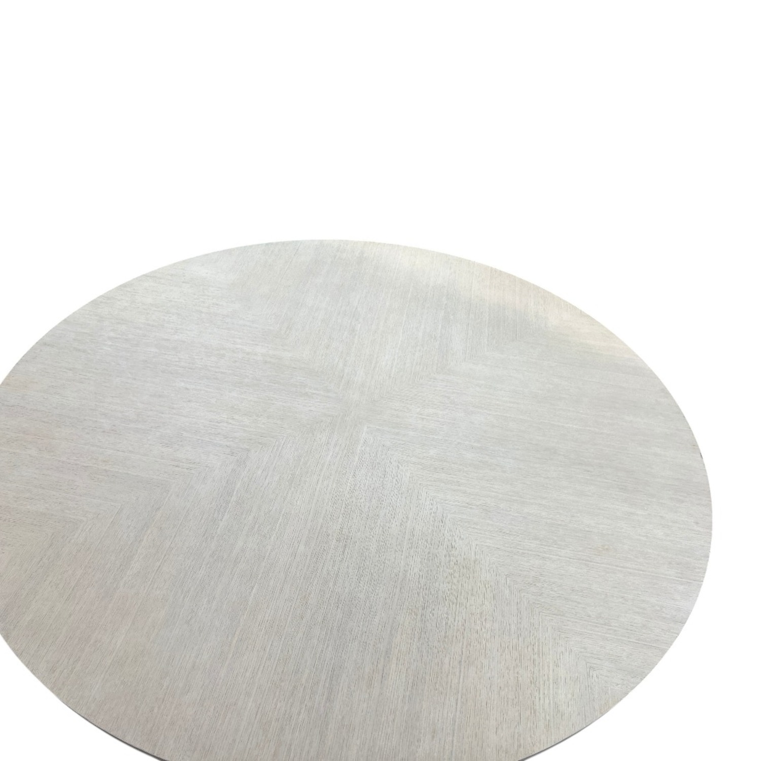 Maitland Smith Oak Round Solid Wood Dining Table - image-10