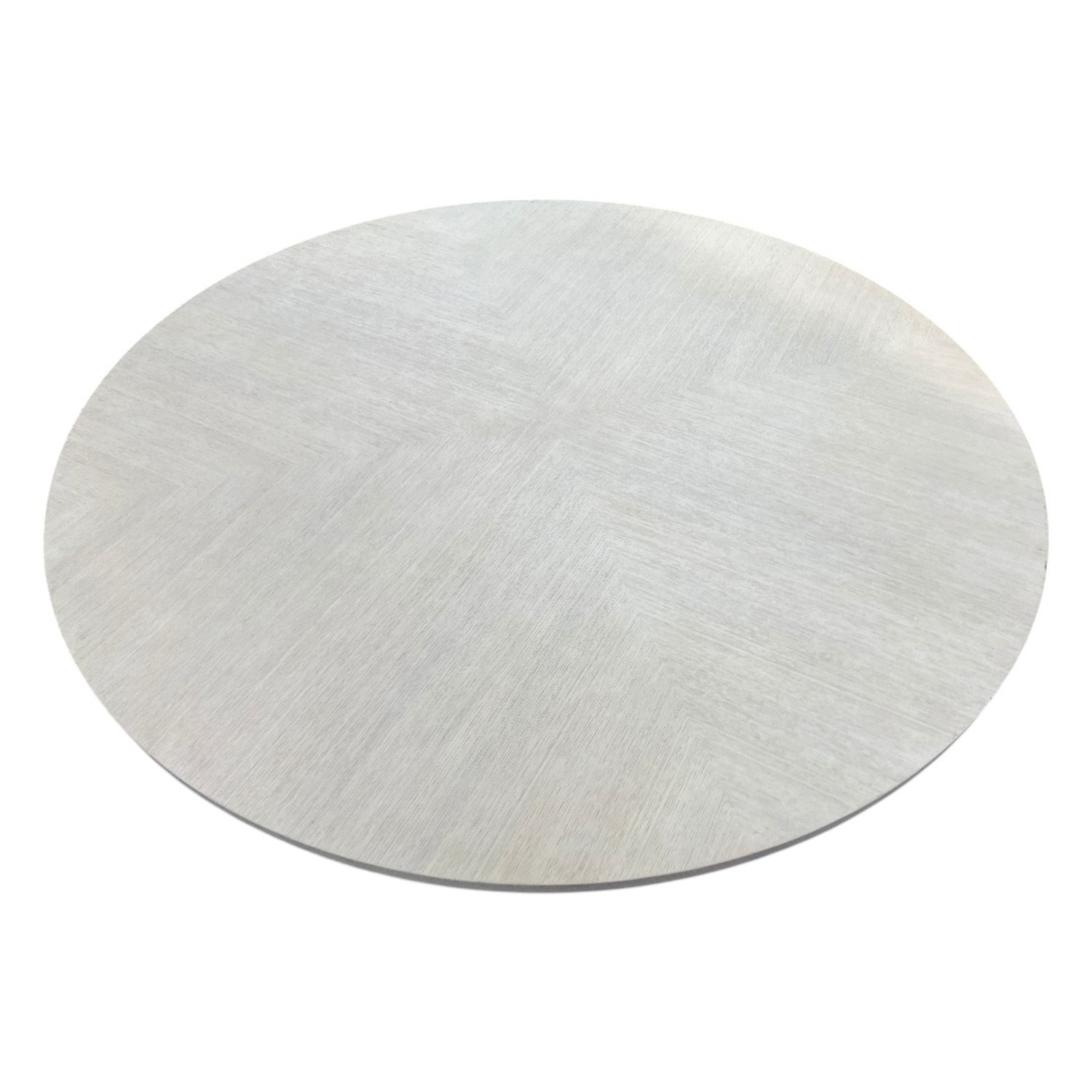 Maitland Smith Oak Round Solid Wood Dining Table - image-9