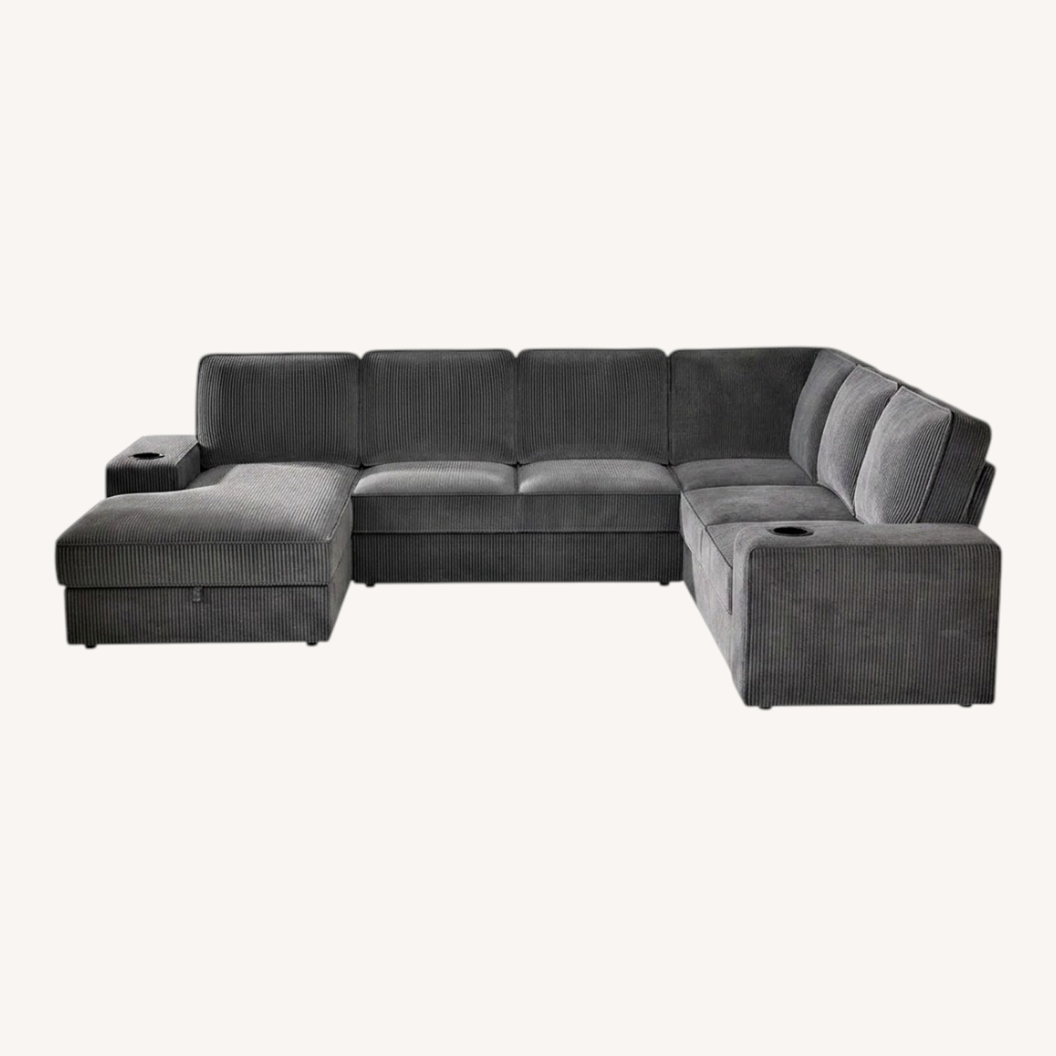 Wayfair Dark Gray 3+ Piece Sectional - image-0