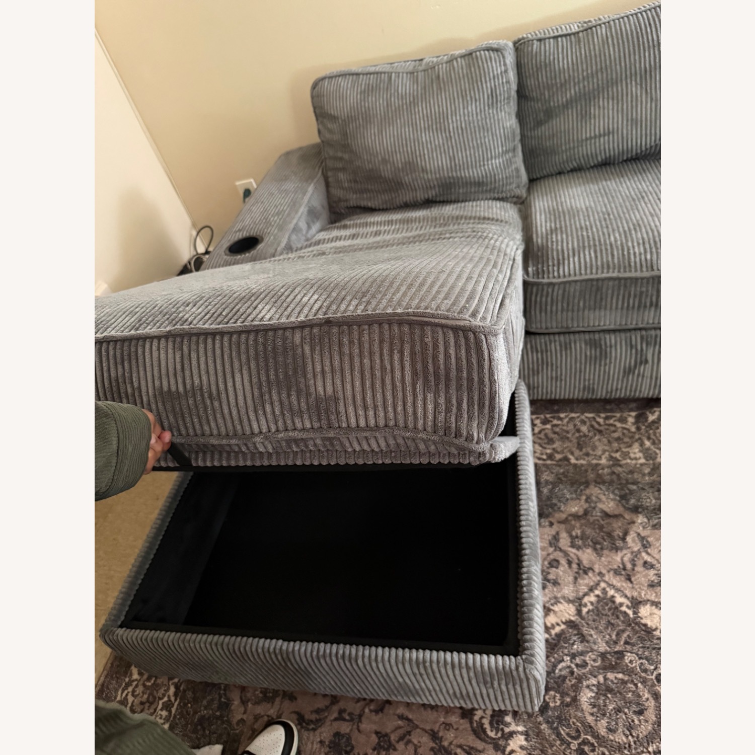 Wayfair Dark Gray 3+ Piece Sectional - image-2