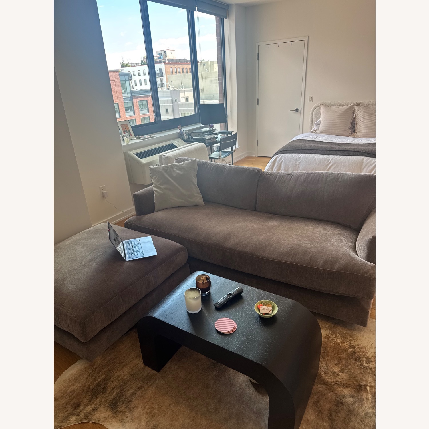 Black Wood Coffee Table - image-3