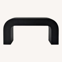 Black Wood Coffee Table