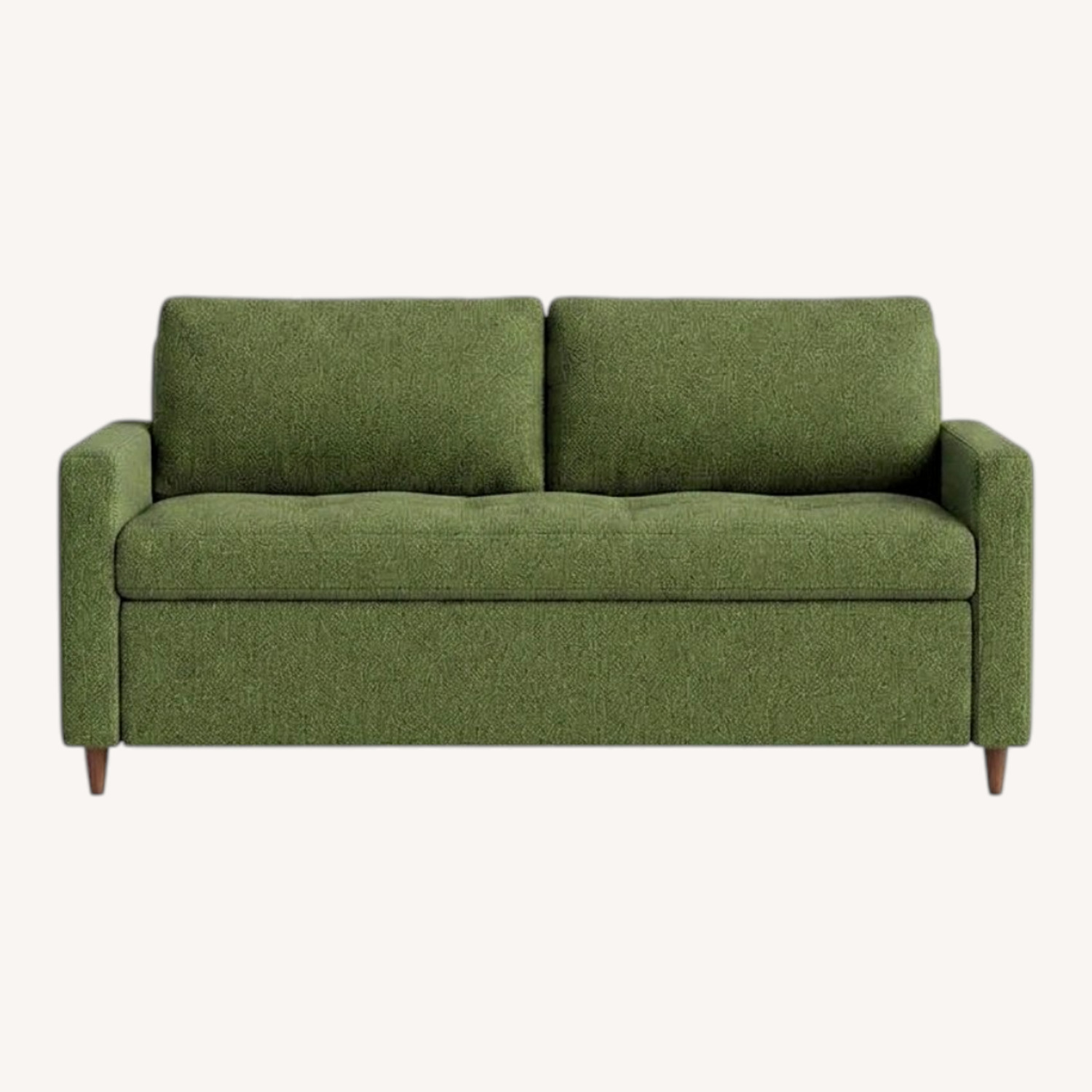 The Mcm Sofa Bed Green Fabric Sleeper Sofa - image-0