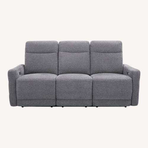 Used Raymour & Flanigan Yardley Chenille Power Sofa for sale on AptDeco