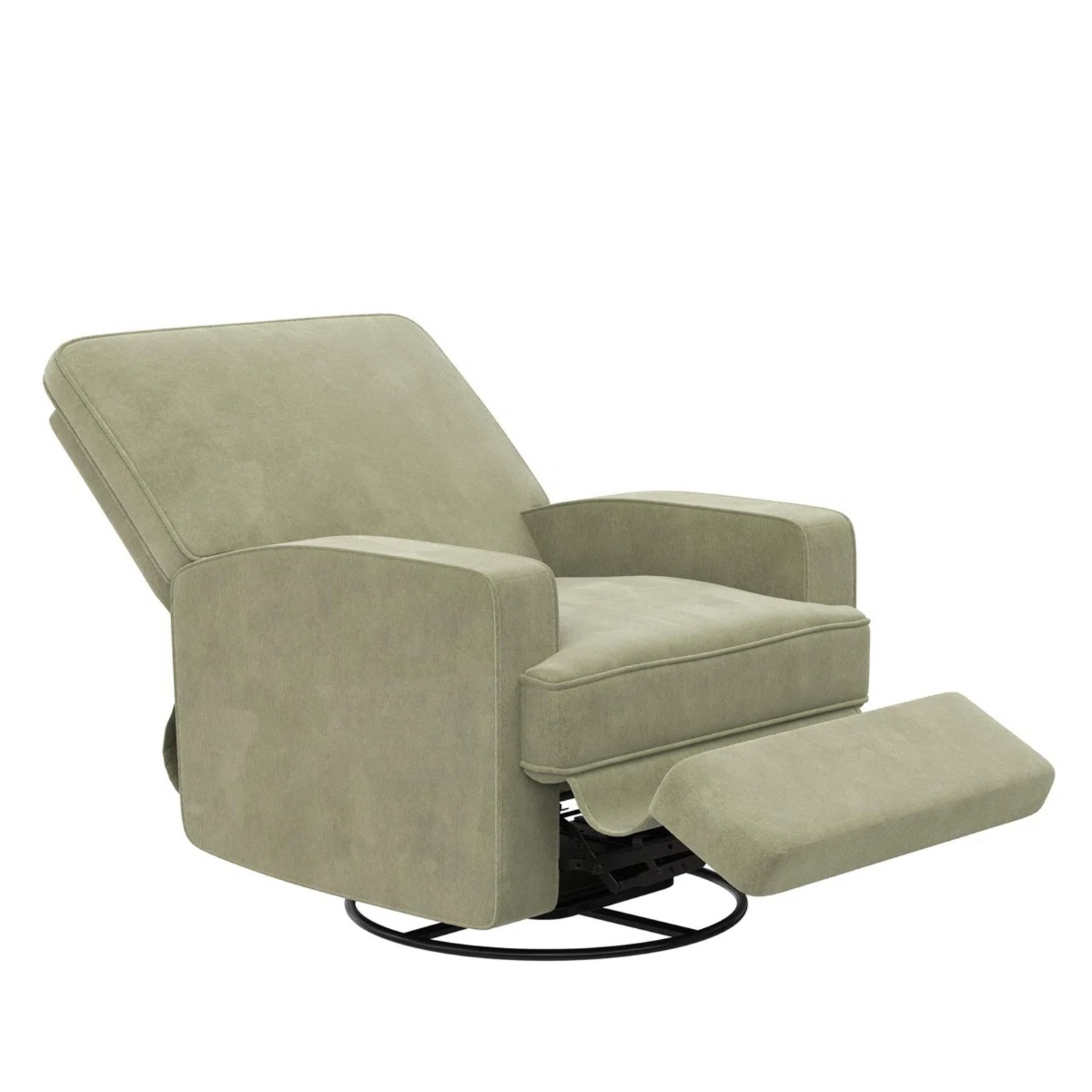 Willa Arlo Interiors Green Fabric Recliner - image-5