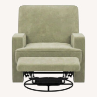 Willa Arlo Interiors Green Fabric Recliner