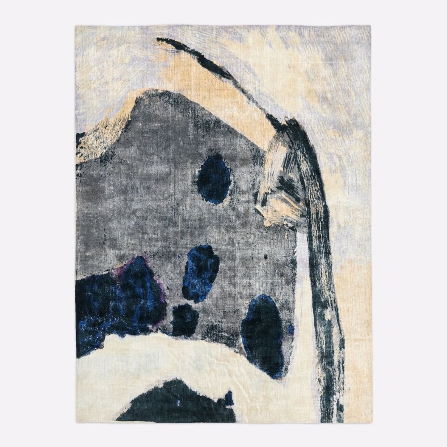 West Elm Zoe Bios Islands Wool Area Rug 6' x 9' - image-6
