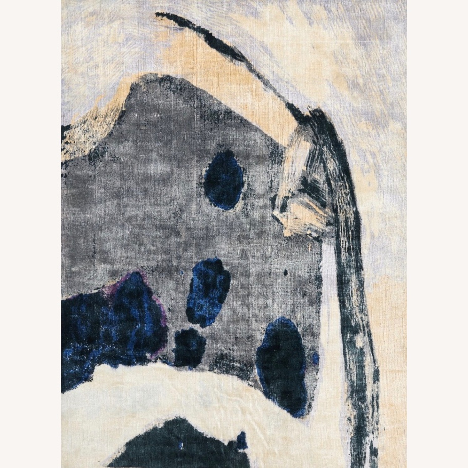 West Elm Zoe Bios Islands Wool Area Rug 6' x 9' - image-5