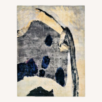 West Elm Zoe Bios Islands Wool Area Rug 6' x 9'