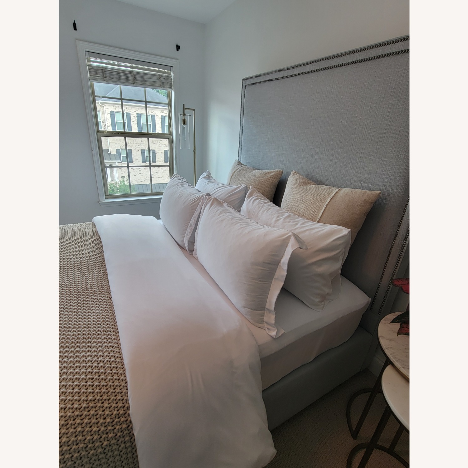 Mitchell Gold + Bob Williams Regis Tall Queen Platform Bed - image-3