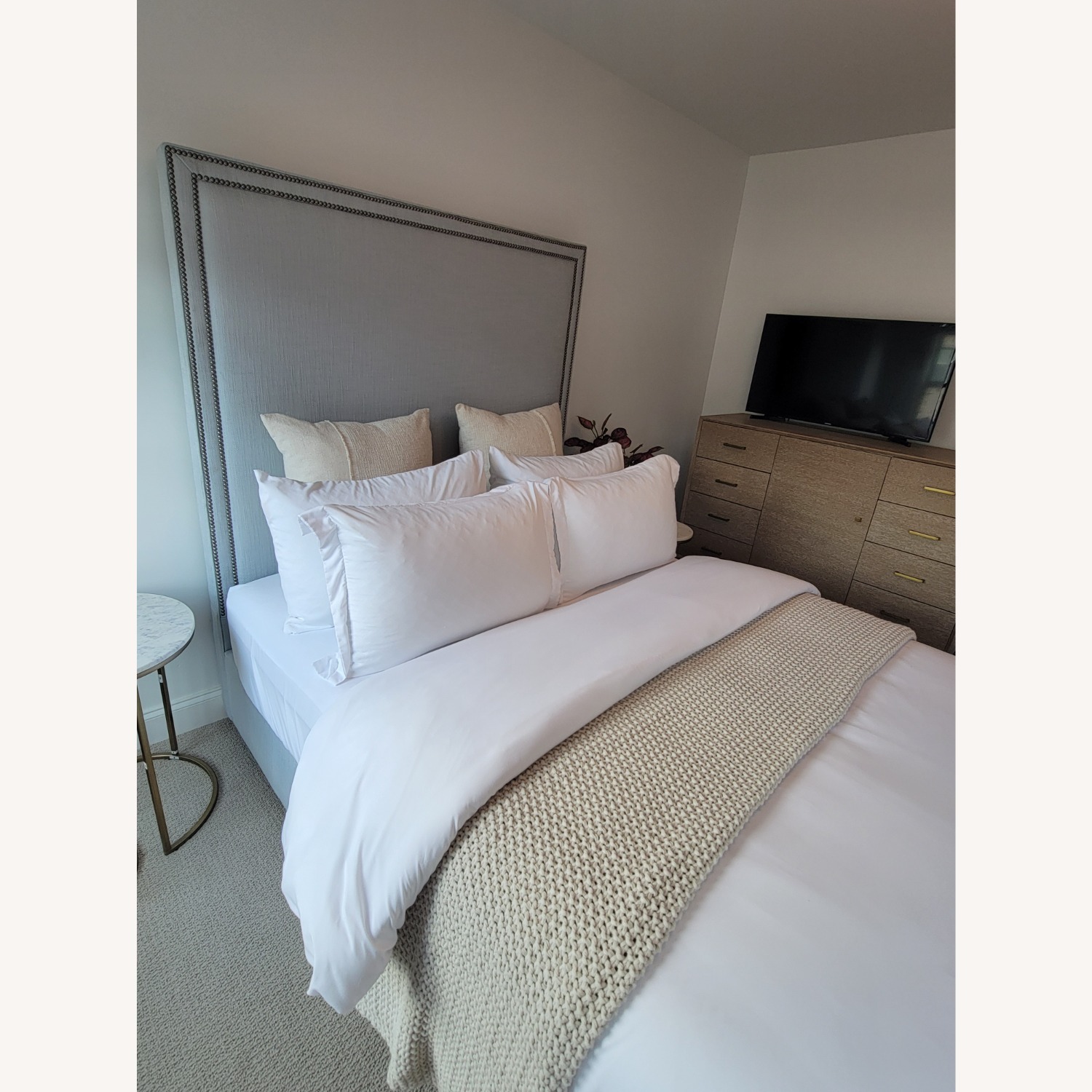 Mitchell Gold + Bob Williams Regis Tall Queen Platform Bed - image-2